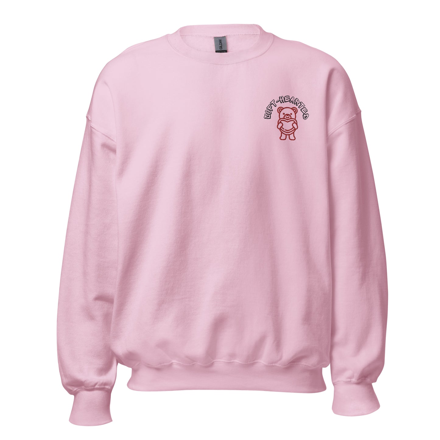 "Soft Hearted" Embroidered Teddy Unisex Sweatshirt