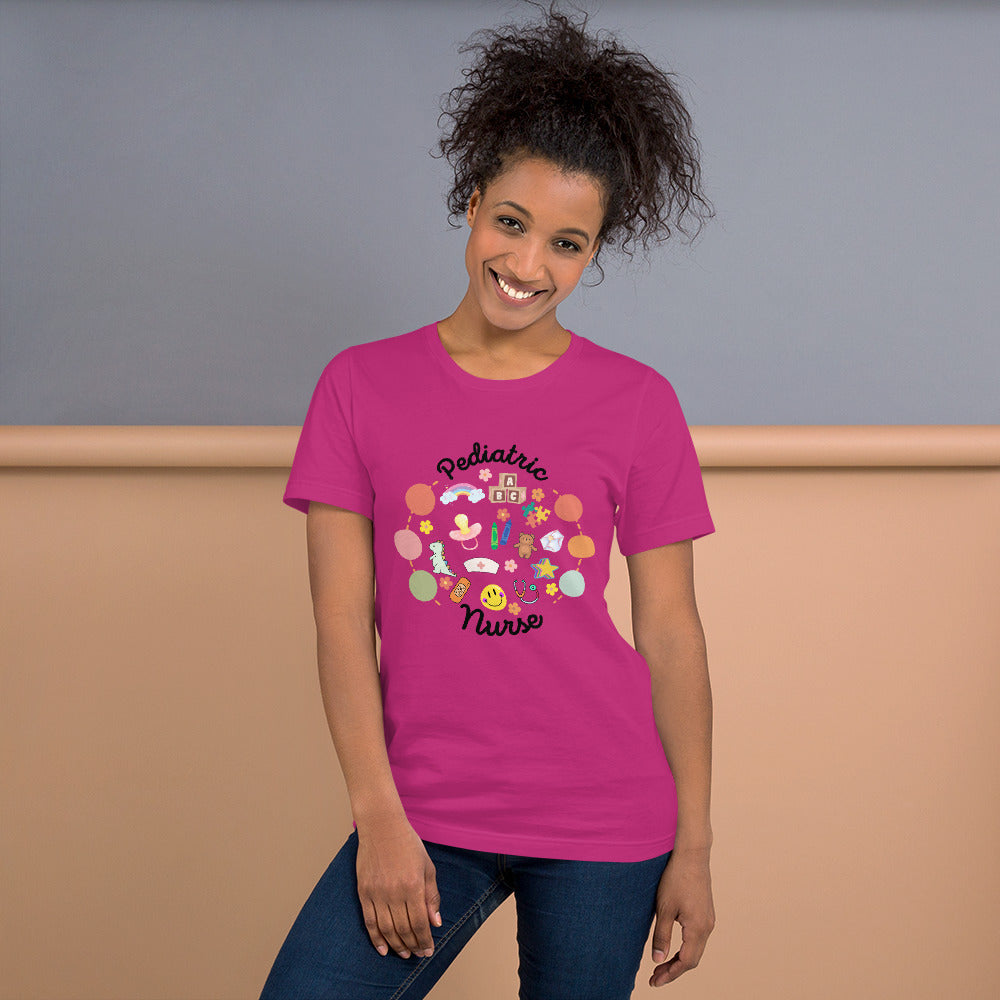 Pediatric Nurse Love Unisex t-shirt