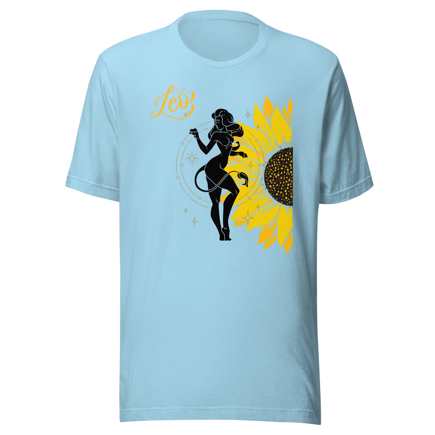 Leo Sunflower Goddess Unisex t-shirt