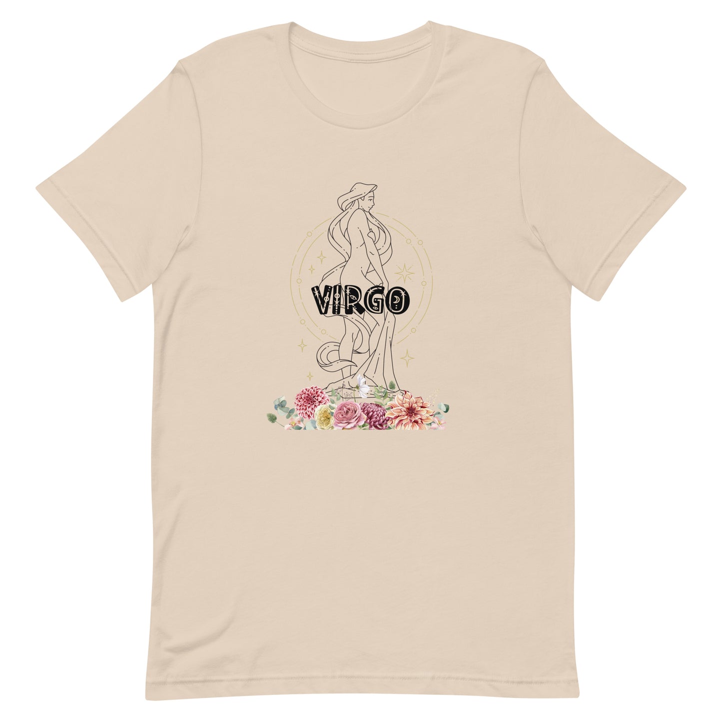 Virgo Goddess Zodiac Sign Unisex t-shirt