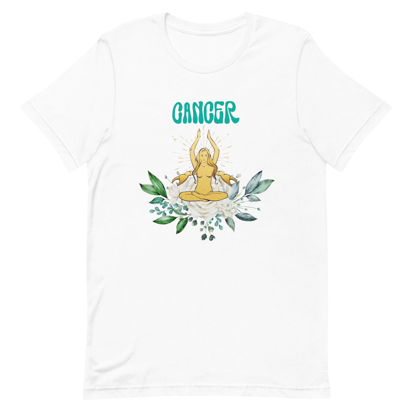 Cancer Goddess July Zodiac Sign Unisex t-shirt