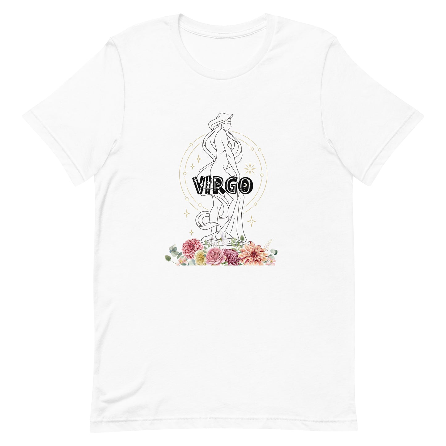 Virgo Goddess Zodiac Sign Unisex t-shirt