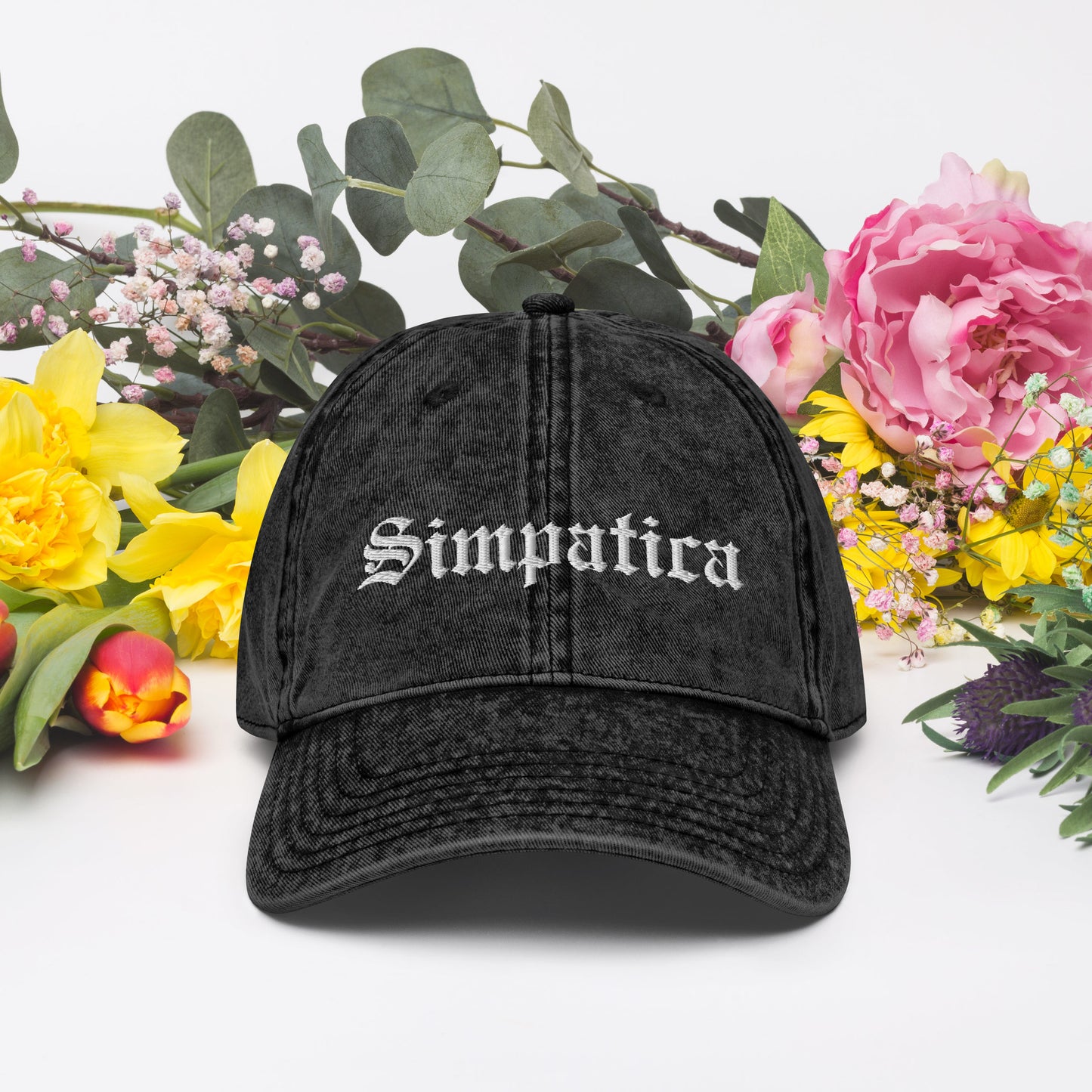 "Simpatica" Vintage Cotton Twill Cap