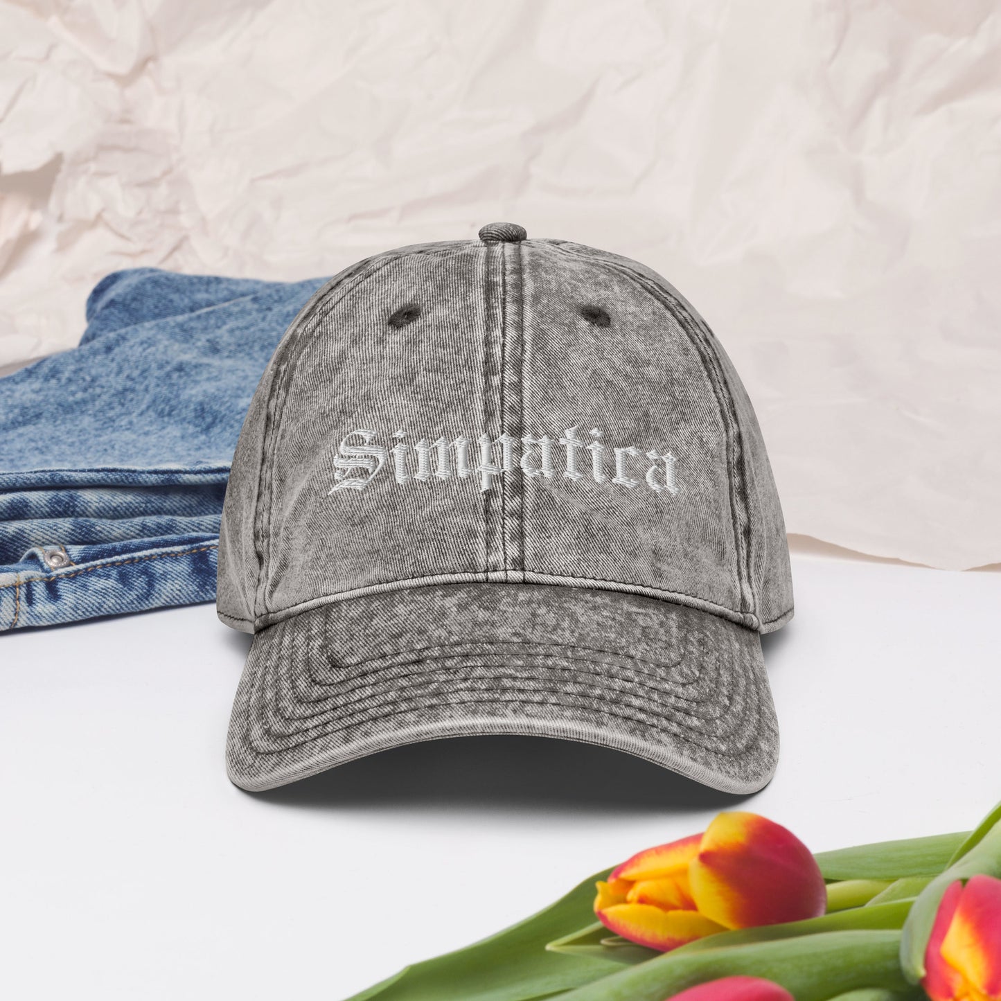 "Simpatica" Vintage Cotton Twill Cap