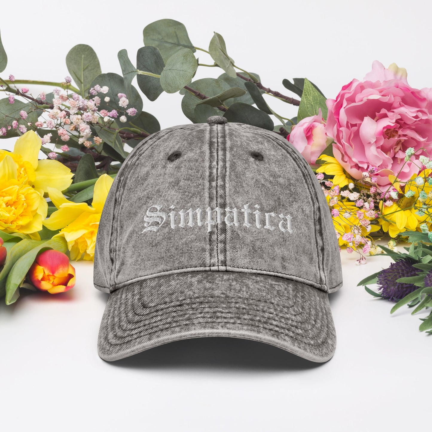 "Simpatica" Vintage Cotton Twill Cap