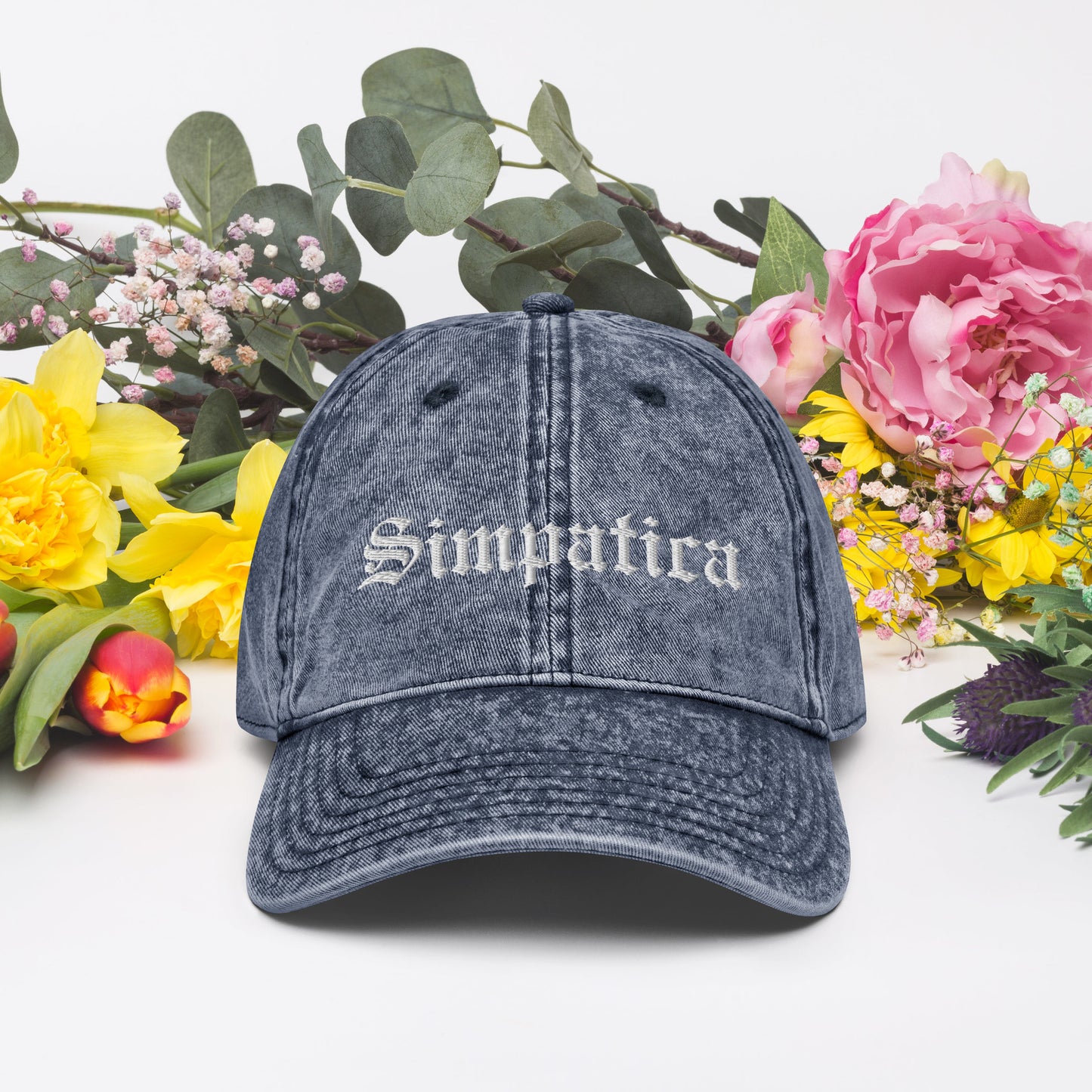 "Simpatica" Vintage Cotton Twill Cap