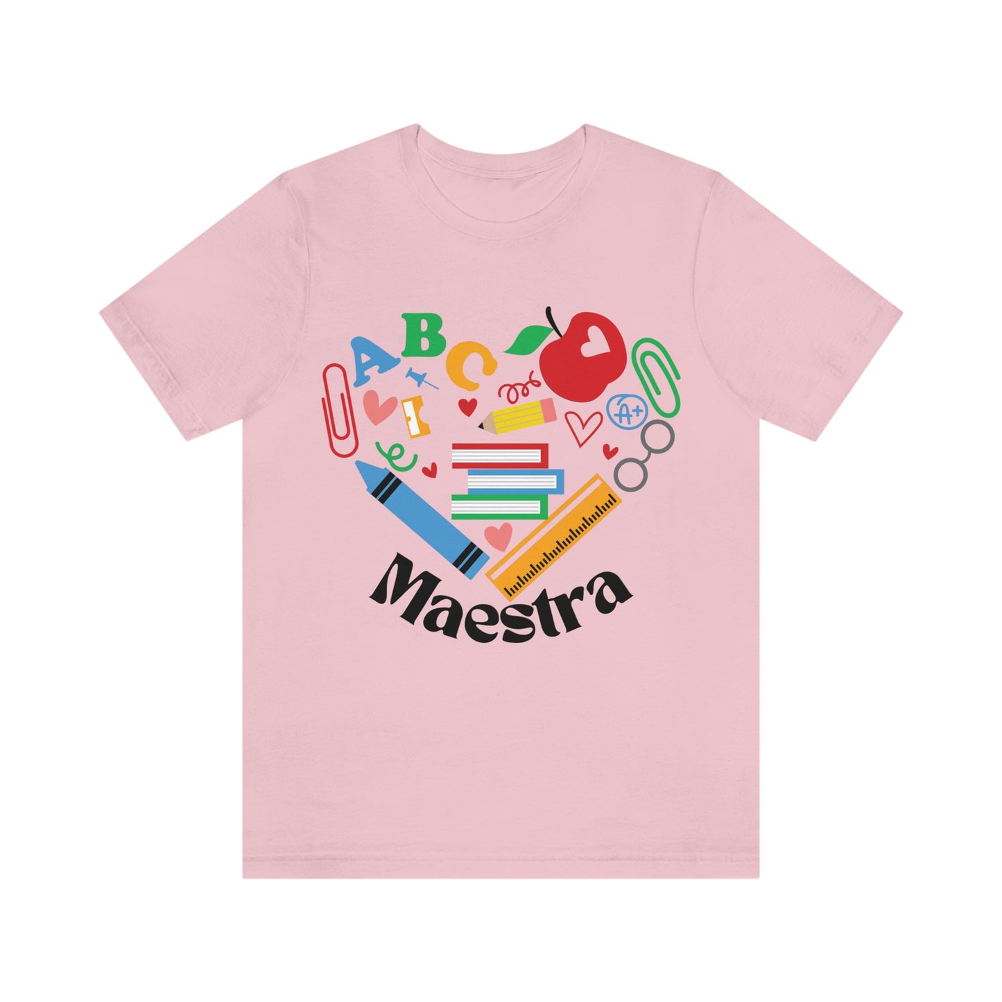 "Maestra" School Supplies edition~Unisex Jersey Short Sleeve Tee