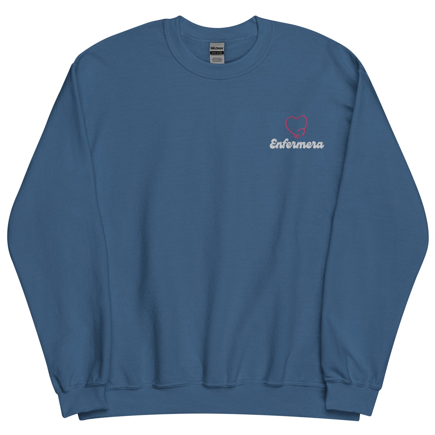 "Enfermera Daisy" Pink Stethescope- "Thicc & Cozy" Sweatshirt