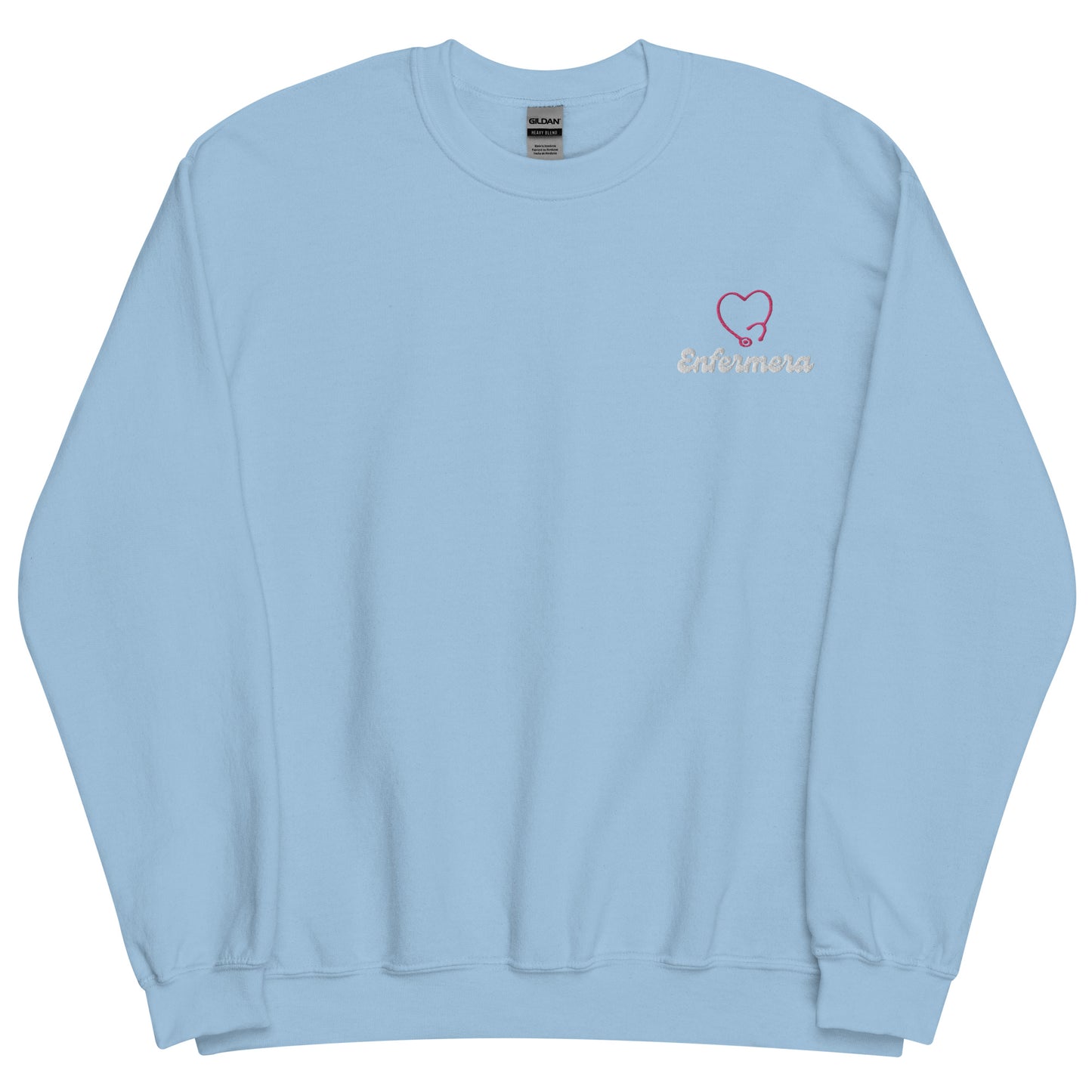 "Enfermera Daisy" Pink Stethescope- "Thicc & Cozy" Sweatshirt