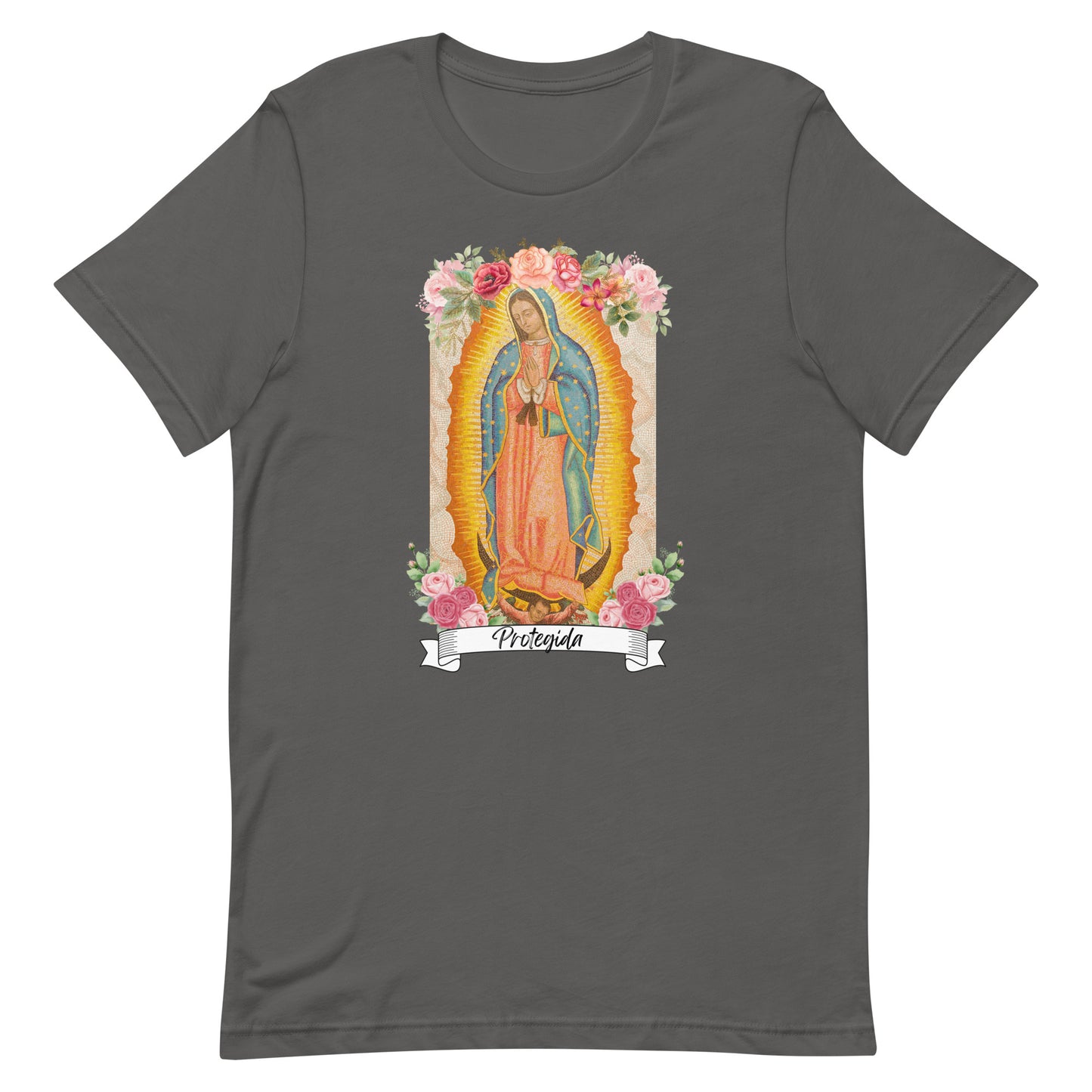 "Protegida" Virgen de Guadalupe Unisex t-shirt, mother's day, 12 de Diciembre