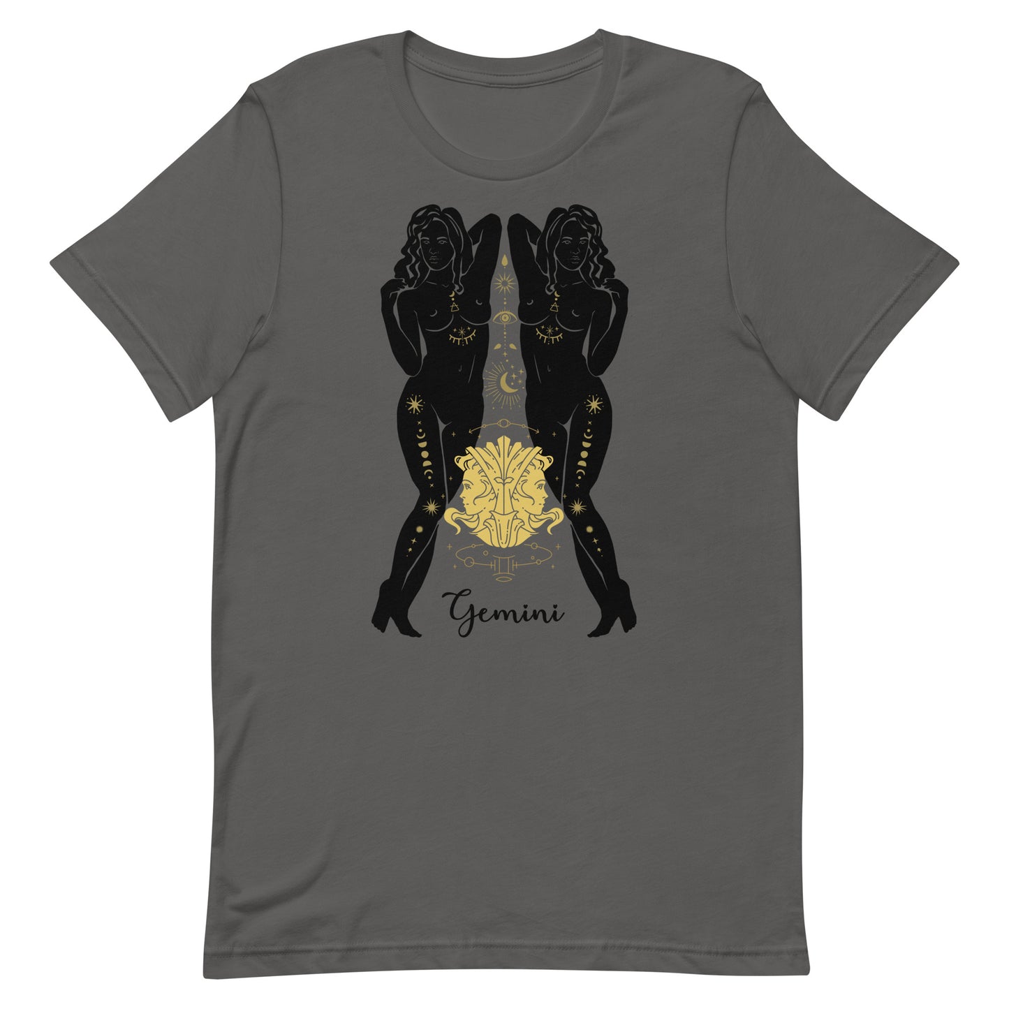 Feminine Gemini Astrology, Unisex t-shirt, Horoscope, women owned, latina owned