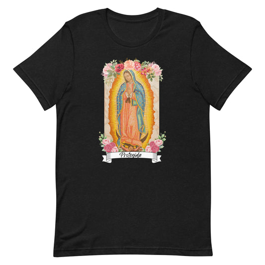 "Protegida" Virgen de Guadalupe Unisex t-shirt, mother's day, 12 de Diciembre