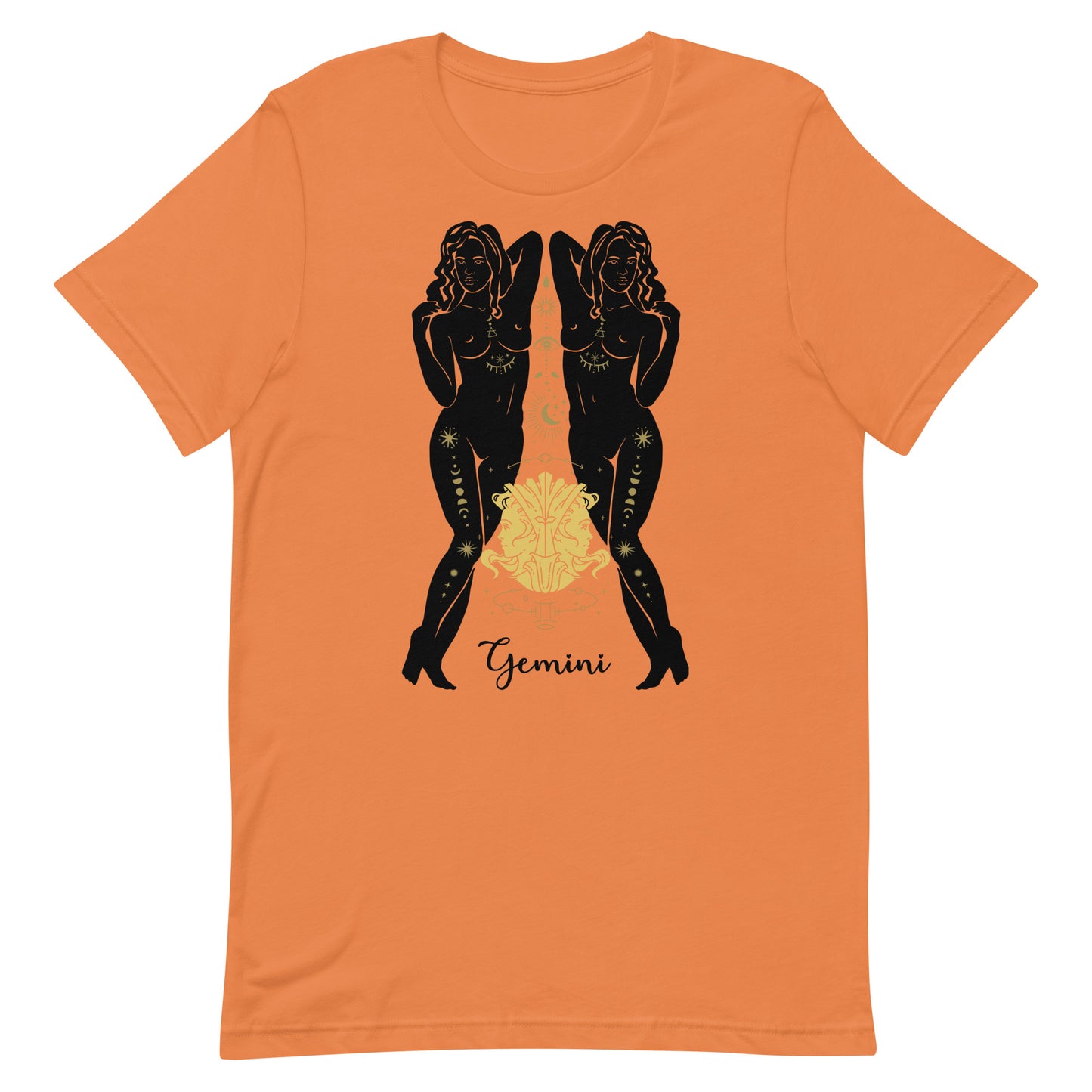 Feminine Gemini Astrology, Unisex t-shirt, Horoscope, women owned, latina owned