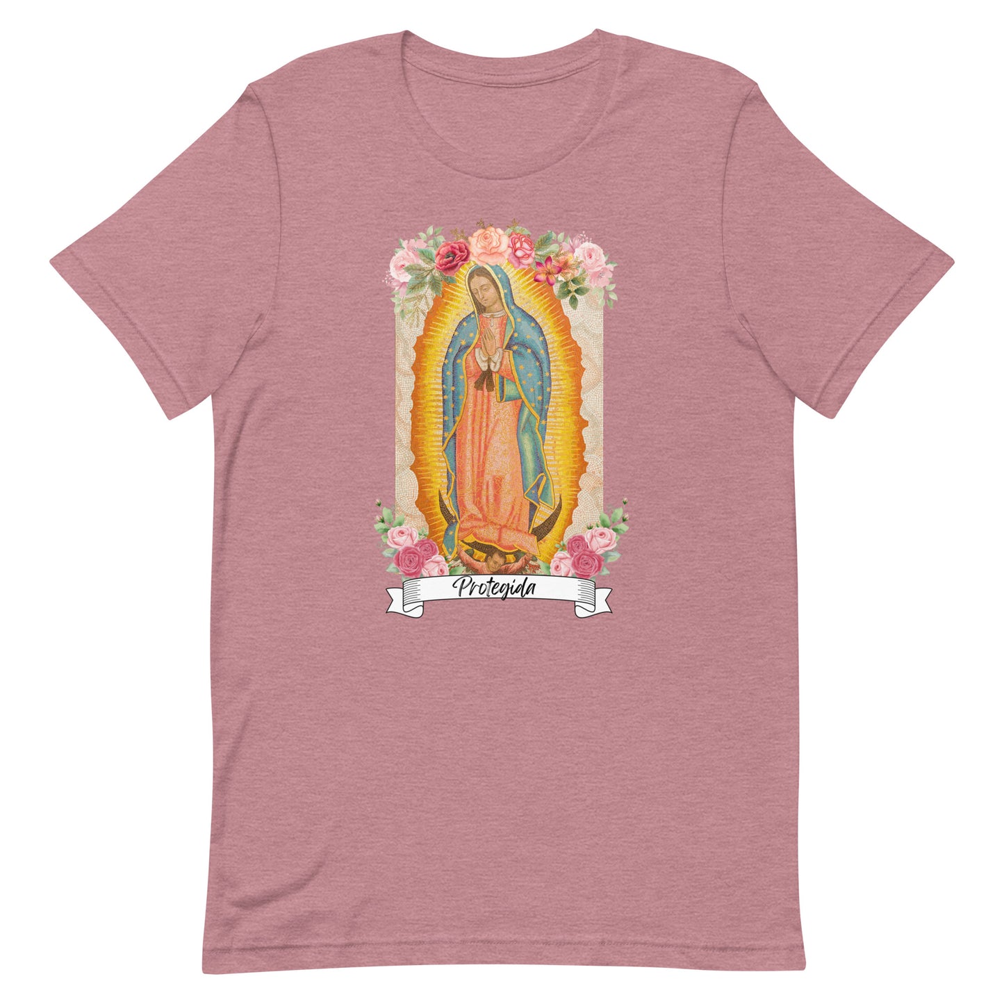 "Protegida" Virgen de Guadalupe Unisex t-shirt, mother's day, 12 de Diciembre