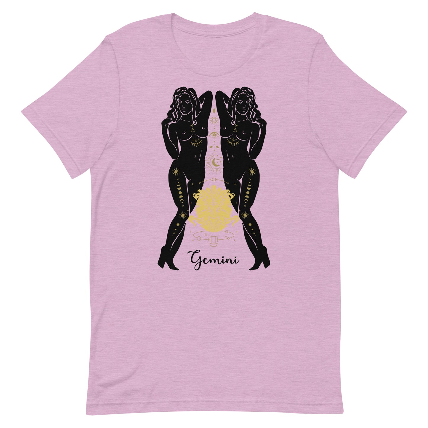 Feminine Gemini Astrology, Unisex t-shirt, Horoscope, women owned, latina owned