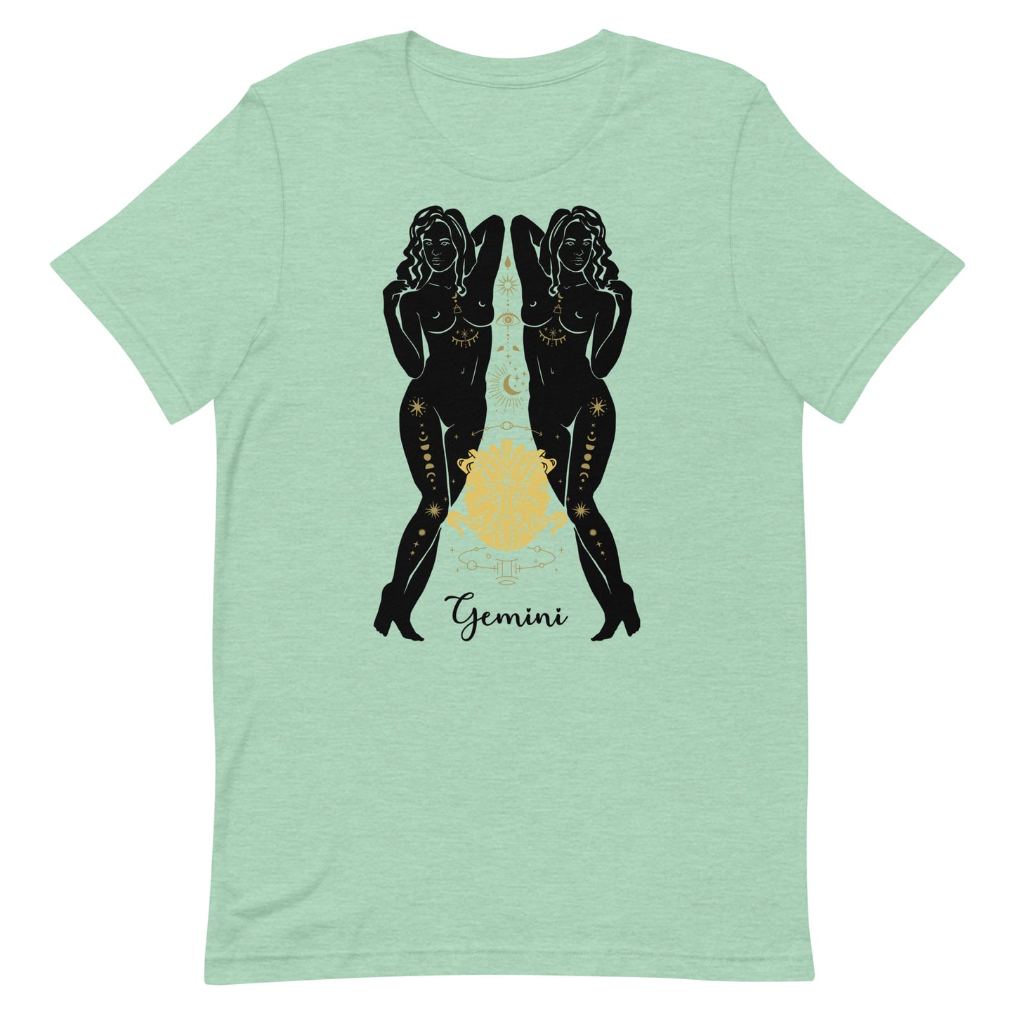 Feminine Gemini Astrology, Unisex t-shirt, Horoscope, women owned, latina owned